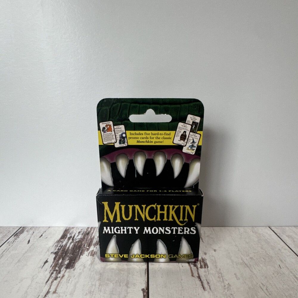 Steve Jackson Games Munchkin Mighty Monsters Card Game 3-6 Players Age 8+ 2019